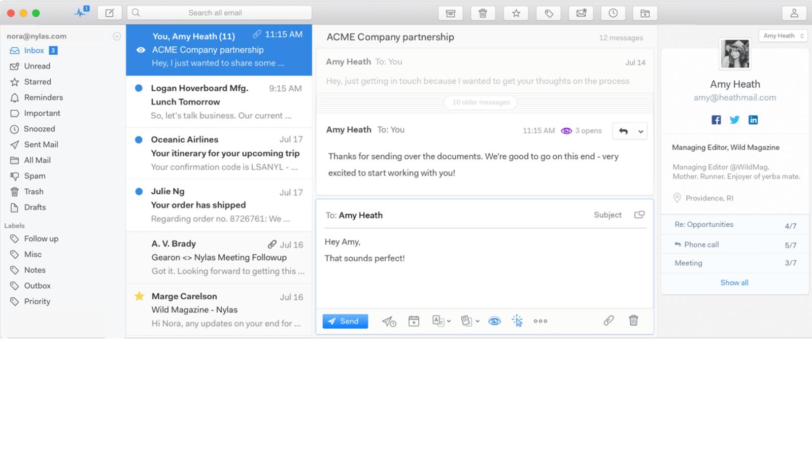 best email apps for mac 2016